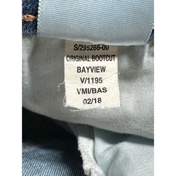 Old Navy Jeans Womens 12 Petite Original Boot Cut Stretch Medium Wash Everyday - Picture 5 of 8